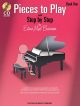 Step By Step Pieces To Play By Edna Mae Burnham Book One: Book & CD