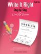 Step By Step Write It Right By Edna Mae Burnam Book One