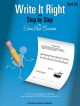 Step By Step Write It Right By Edna Mae Burnam Book Six