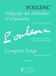 Integrale Des Melodies Et Chansons: Vol 1: Vocal & Piano