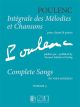 Integrale Des Melodies Et Chansons: Vol 3: Vocal & Piano