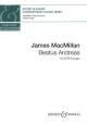 Macmillan: Beatus Andreas: Vocal: SATB & Organ