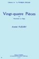 Vingt-quatre Pieces For Organ (Combre)