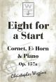 Eight For A Start: OP157a Cornet Eb Horn & Piano