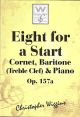 Eight For A Start: OP157a Cornet Baritone (Treble Clef) & Piano
