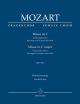 Missa In C: Kv317: Coronation Mass: Female Choir (SMA) Vocal Score (Barenreiter)