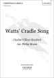 Watts Cradle Song Vocal SATB