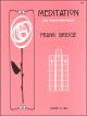 Meditation: From Four Short Pieces For Violin & Piano (Stainer & bell)