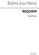 German Requiem OP.45 Ein Deutsches Requiem: English Vocal Score (Novello)