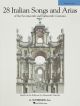 28 Italian Songs And Arias Of The 17th And 18th Centuries - Medium Voice (Book Only)