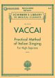 Practical Method Of Italian Singing: High Soprano Book & Audio (Schirmer)