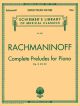Compete Preludes: Piano (Schirmer)