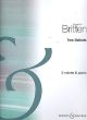 2 Ballads: 2 Voices And Piano  (B&H)