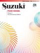 Suzuki Piano School Vol.3 Piano Book & Cd (International Edition)