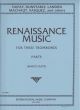 Renaissance Music For Three Trombones: Parts Only
