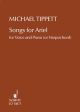 Songs For Ariel Medium Voice And Piano