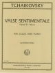 Valse Sentimentale: Cello And Piano (International)