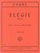 Elegie Op.24 Cello & Piano (International)