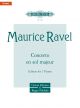 Concerto G Major: Piano: Edition For 2 Pianos (Peters)