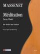 Meditation From Thais: Violin & Guitar: (Orpheus)
