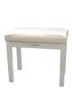 Yamaha Polished White Piano Stool / Bench GTBPW