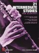21 Intermediate Studies For Clarinet