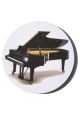 Mug mats Grand Piano Coasters