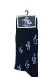 Socks With Treble Clef Design