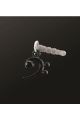 Earphone Plug Bass Clef Black