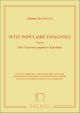 Suite Populaire Espagnol: Cello & Piano (Eschig)