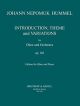Introduction Theme & Variaition OP102 Oboe & Piano (Breitkopf)