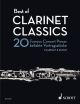 Best Of Clarinet Classics: 20 Famous Concert Pieces For Clarinet & Piano (Schott)