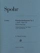 Concerto C Minor Op.26 No.1: Clarinet & Piano (Henle)