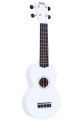 Mahalo Rainbow White Soprano Ukulele