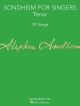 Sondheim For Singers: Tenor Voice: Vocal And Piano