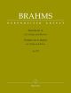 Sonata A Major Op.100: Violin & Piano (Barenreiter)