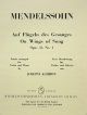 On Wings Of Song, Op.34/2 Violin & Piano