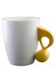 Music Mug With Yellow Quaver Handle