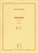 Miroirs (No's I-V) For Piano (Eschig)
