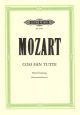 Cosi Van Tutti: German/Italian: Vocal Score (Peters)