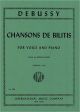 Chansons De Bilitis Vocal & Piano (International)