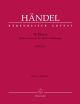 Te Deum For The Victory At The Battle Of Dettingen Full Score (Barenreiter)