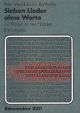 Songs Without Words Op.62/ 1-6 & Op.67/ 1 Arr. Piano Duet (Barenreiter)