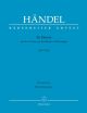 Dettinger Te Deum (HWV 283) (L) (Urtext) Vocal Score (Barenreiter)