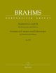 Sonatas (2), Op.120 (F minor, E-flat) (Urtext) (Barenreiter)