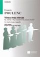 Vinea mea electa: Vocal SATB a Cappella (Salabert)