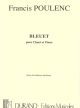Bleuet: Vocal and Piano: (Durand)