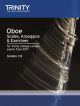 Trinity Oboe Scales Arpeggios & Exercises Grade 1-8 From 2017