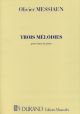 Trois Mélodies: High Voice and Piano (Durand)