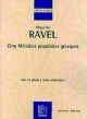 5 Greek Songs: Cinq Mélodies Populaires Grecques: High Voice And Piano (Durand)